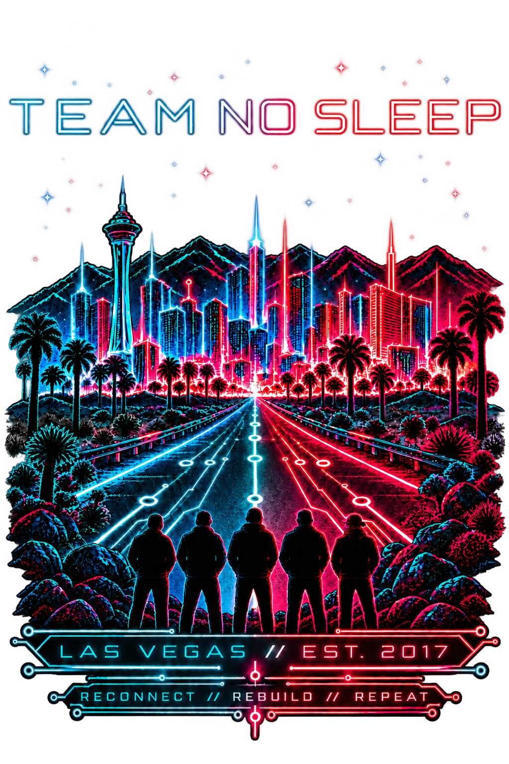 TNS Essential back-print design